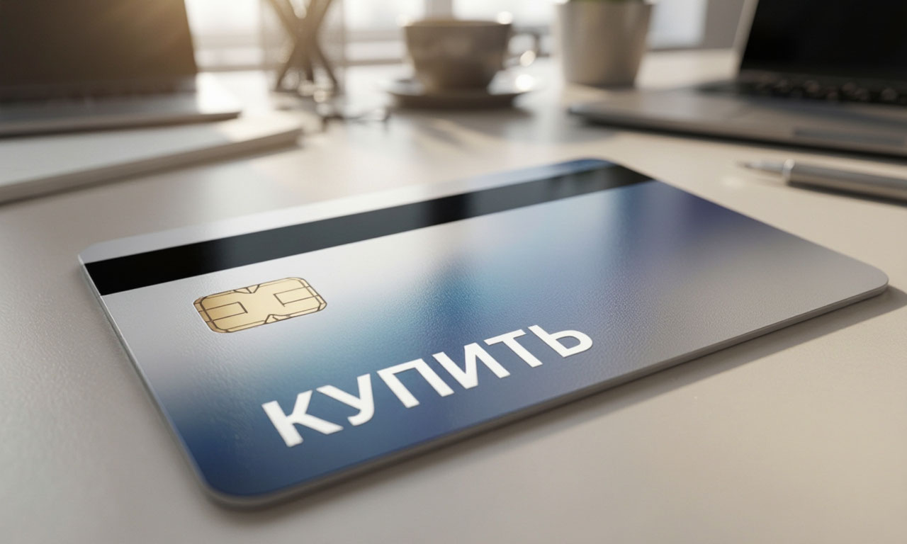 Совершение покупки с виртуальной картой